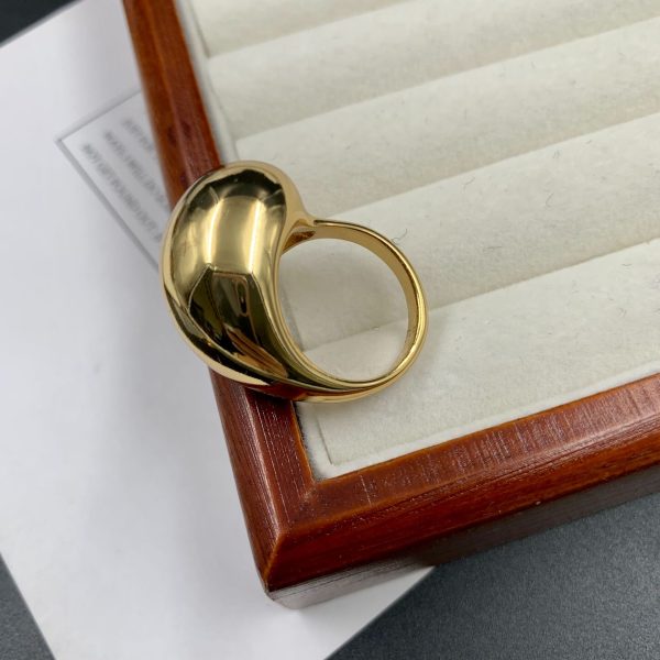 Commuting teardrop personalized niche ring JY-R2408001